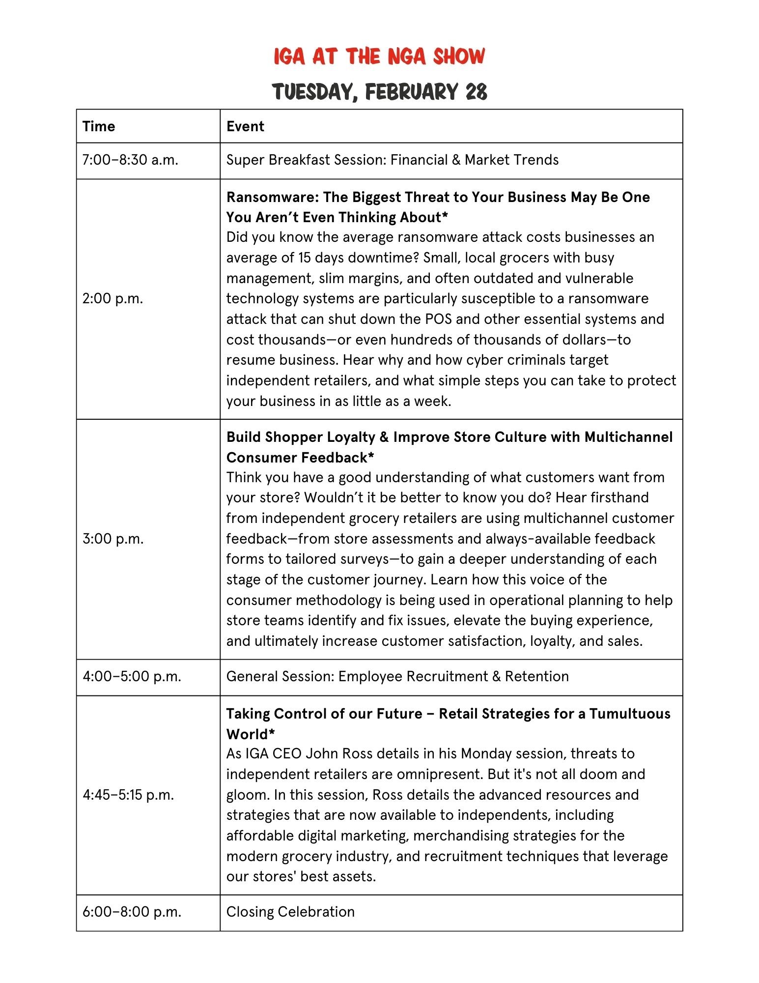 The NGA Show 2023 Everything You Need To Know